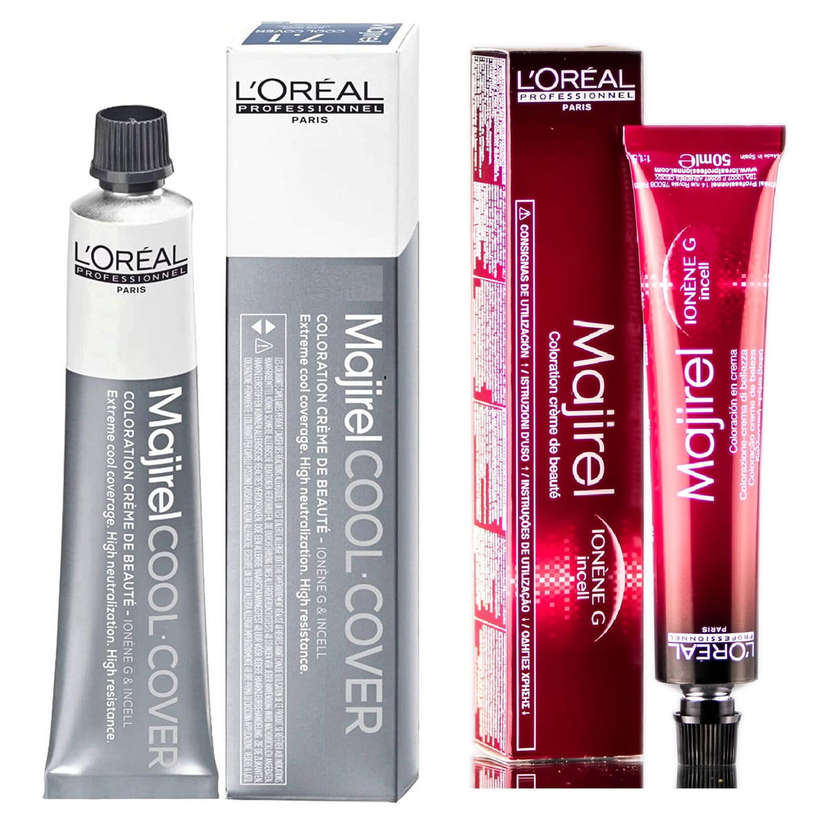 L'Oreal Majirel COOL COVER Hair Color | Permanent Cream Dye