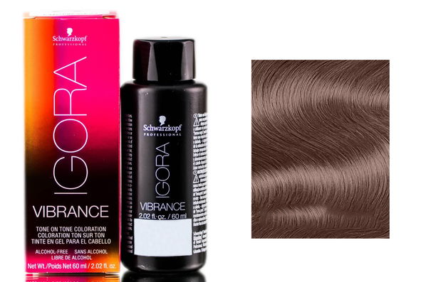 Schwarzkopf Igora Vibrance Demi-Permanent Hair Color | Tone on Tone