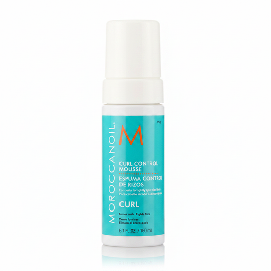 Moroccanoil Curl Control Mousse - White Background