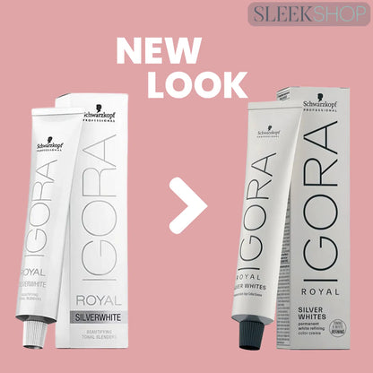 Igora Royal Silverwhite Hair Color Dove Grey 